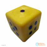 Dado Mágico Maciço G. Com Pintura - Código 66